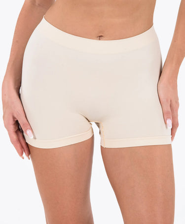3'lü Seamless Kadın boxer #renk_bej
