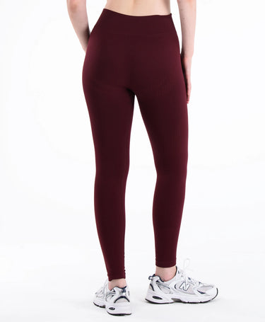 Core Seamless Toparlayıcı Spor Tayt #renk_bordo