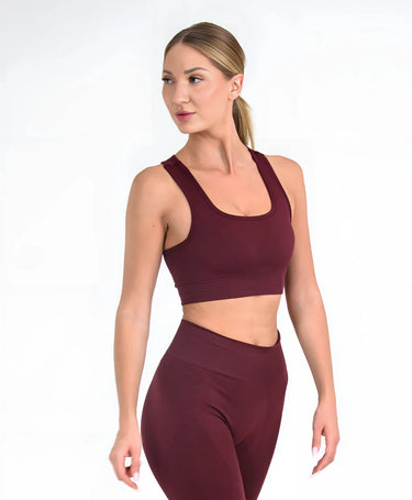 Vita Seamless Sporcu Bralet #renk_bordo