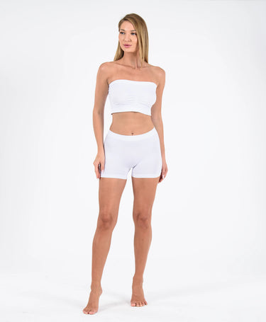 3'lü Seamless Kadın boxer #renk_beyaz