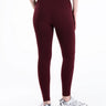 Core Seamless Toparlayıcı Spor Tayt #renk_bordo
