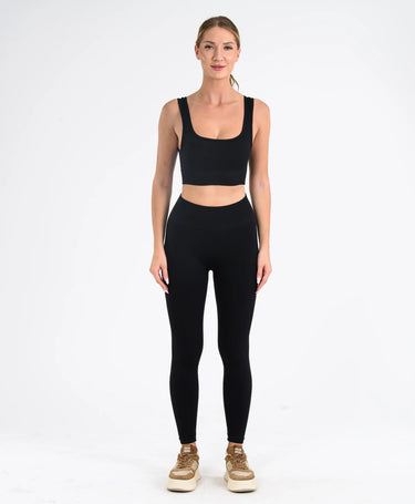 Form Seamless Desensiz Düz Spor Tayt